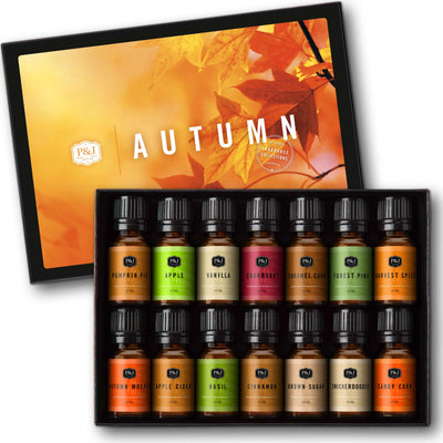 Autumn Set of 14 Fragrance Oils 10ml