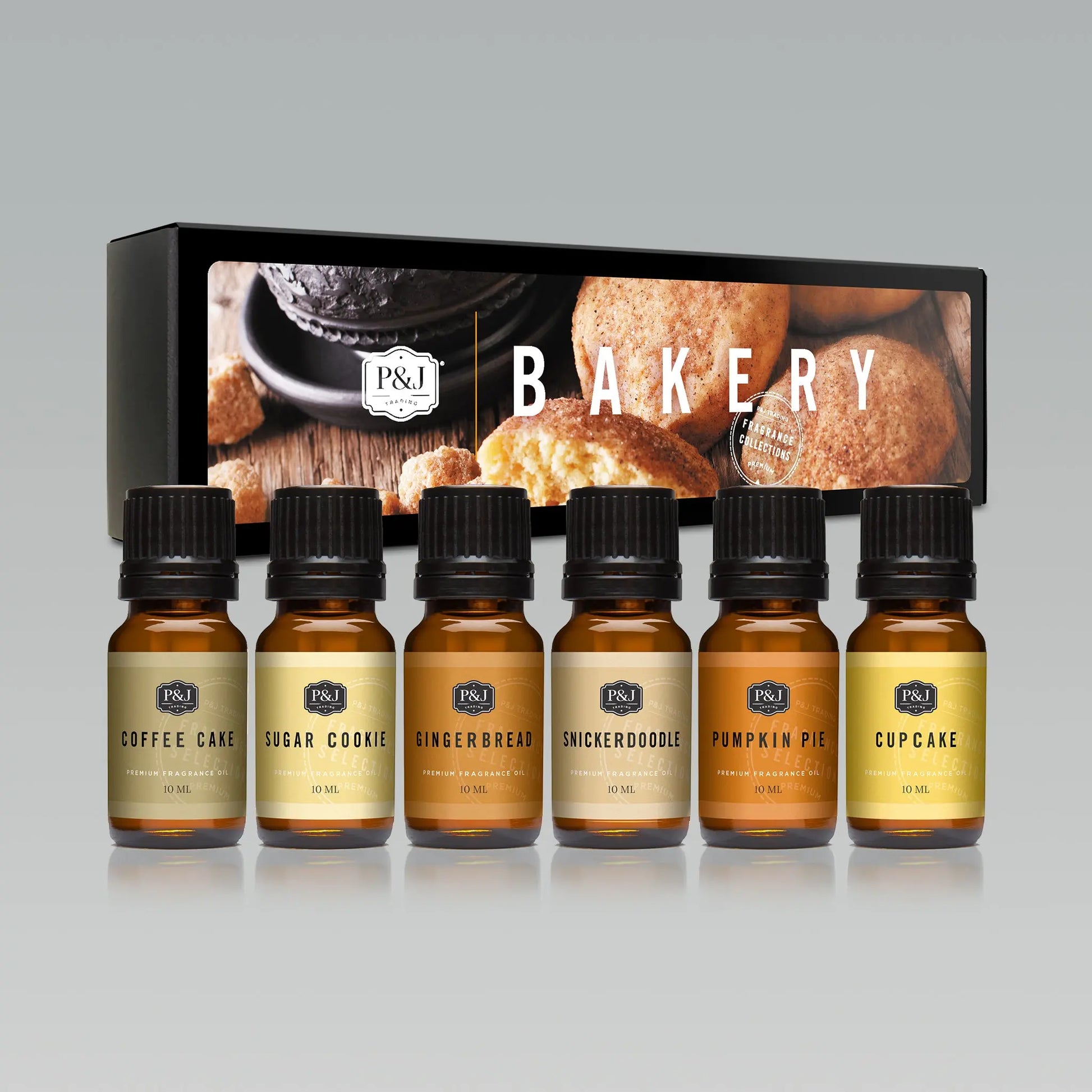  P&J Bakery Set Bundle - 6 Premium Grade Fragrance Oils