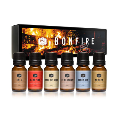 Bonfire Set of 6 Fragrance Oils 10ml