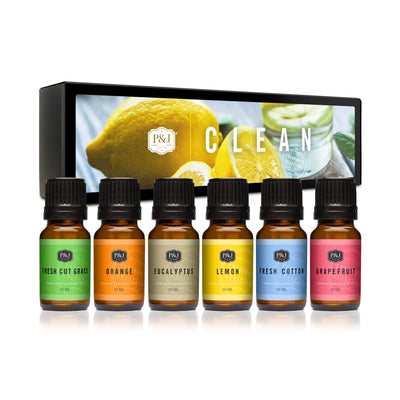 Clean Set of 6 Fragrance Oils 10ml