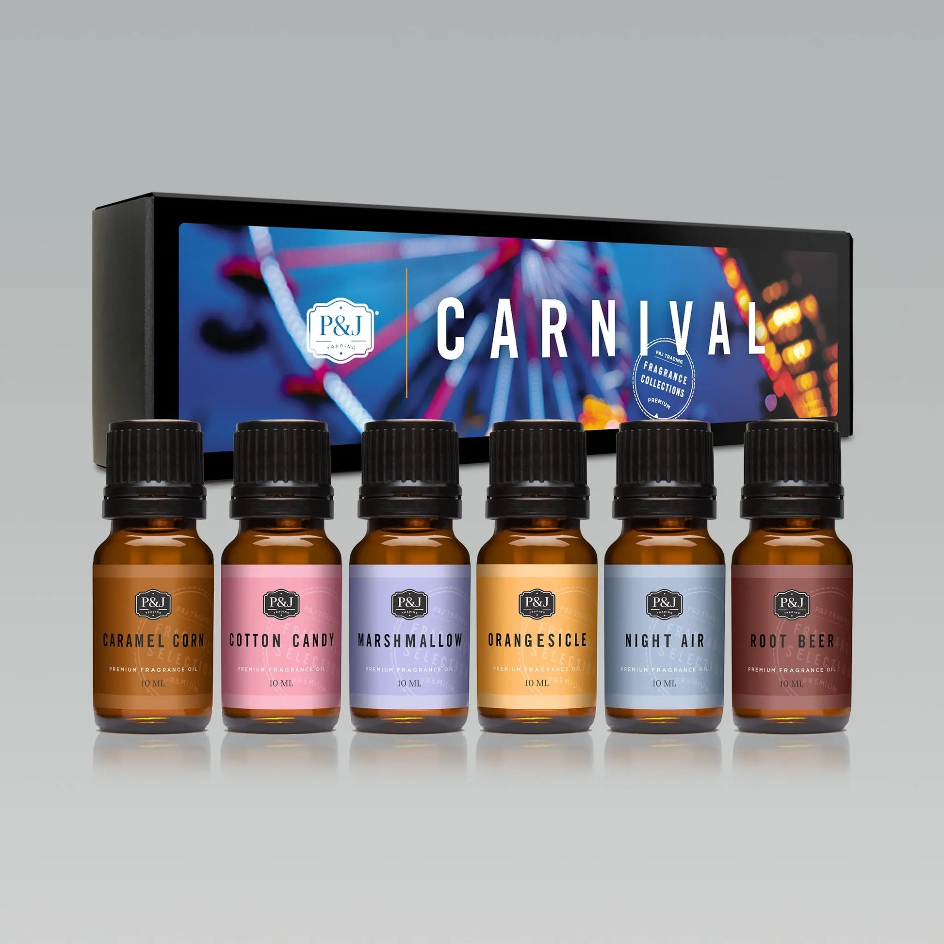 P&J Trading Premium Grade Fragrance Oils Set Of 6 Carnival