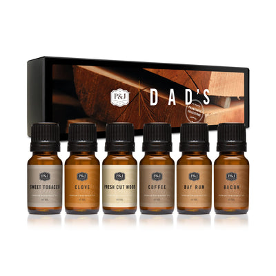 Dad's Set of 6 Fragrance Oils 10ml
