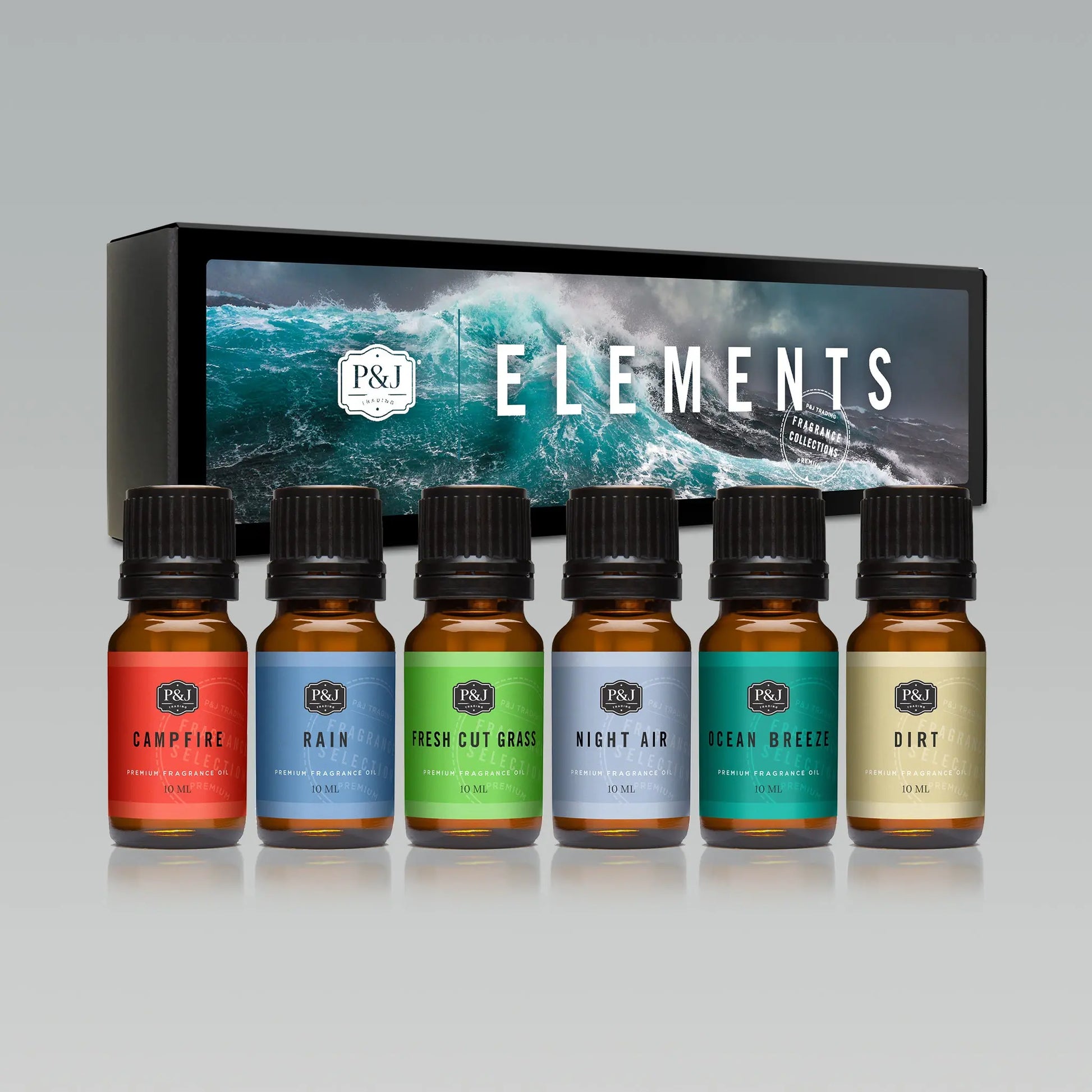 P&J Trading 10ml Premium Fragrance Oil Gift Set - Includes 6-10ml Scented  Oils for Relaxation