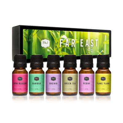 Far East Set of 6 Fragrance Oils 10ml
