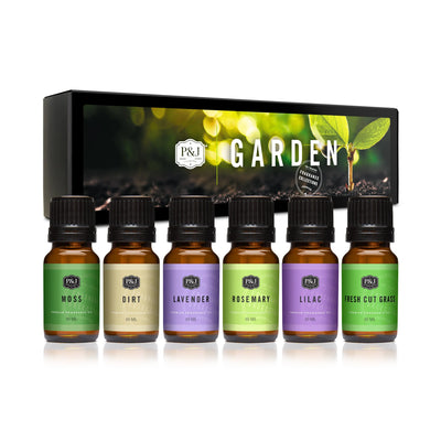 Garden Set of 6 Fragrance Oils 10ml