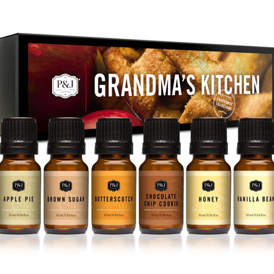 Grandma's Kitchen Set of 6 Fragrance Oils 10ml