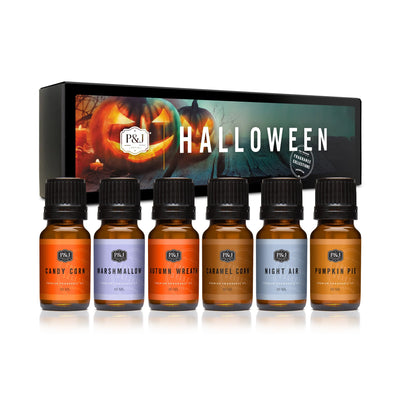 Halloween Set of 6 Fragrance Oils 10ml