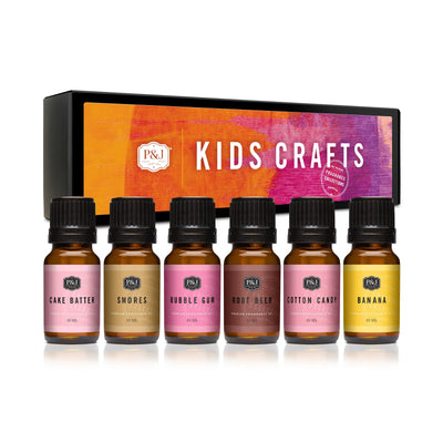 Kids Craft Set of 6 Fragrance Oils 10ml