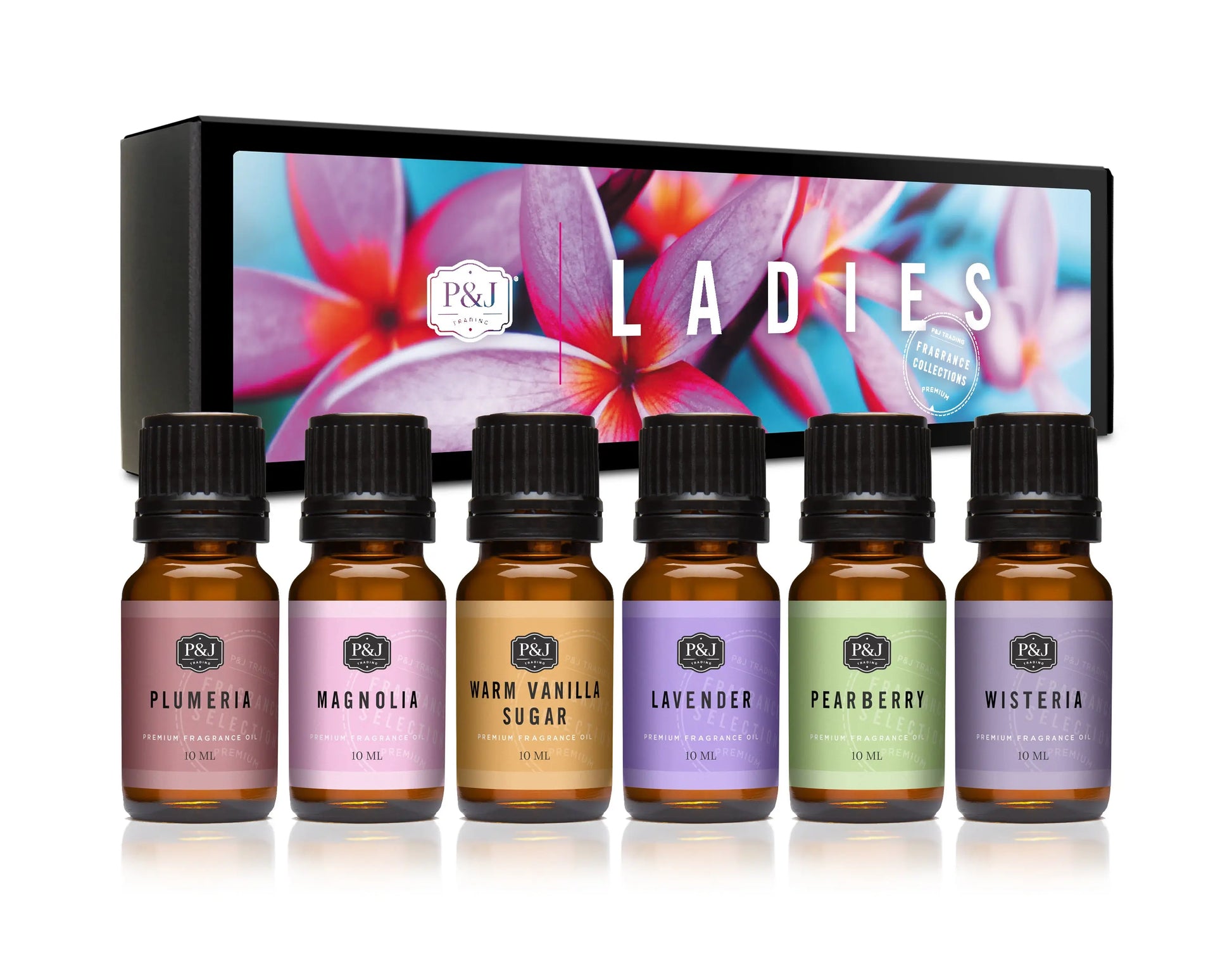 Fragrance Oil Set of 6 - Womens Collections P&J Trading