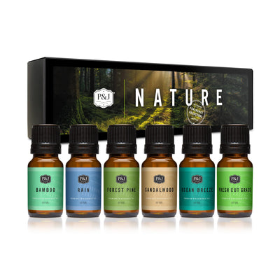 Nature Set of 6 Fragrance Oils 10ml