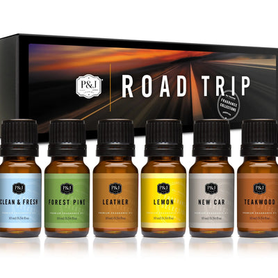 Road Trip Set of 6 Fragrance Oils 10ml