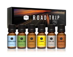 Road Trip Set of 6 Fragrance Oils 10ml P&J Trading