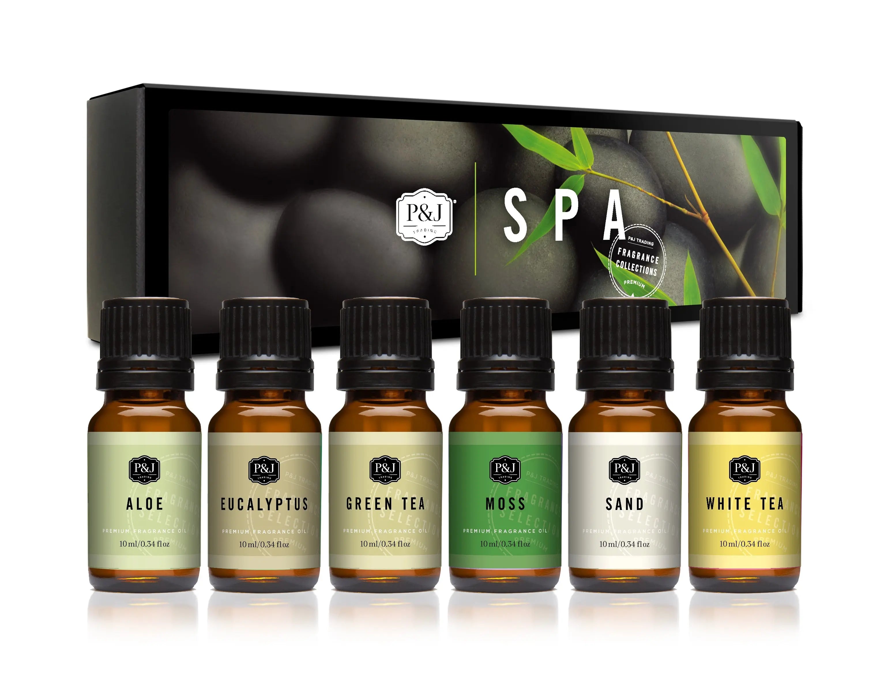 Spa Set of 6 Fragrance Oils 10ml