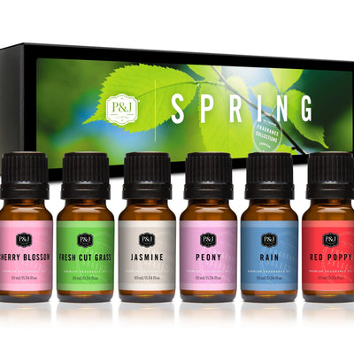 Spring Set of 6 Fragrance Oils 10ml