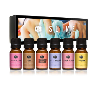 Slime Set of 6 Fragrance Oils 10ml