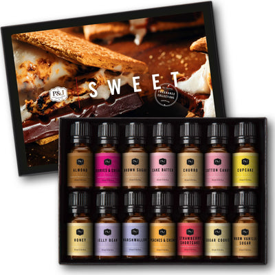 Sweet Set of 14 Fragrance Oils 10ml