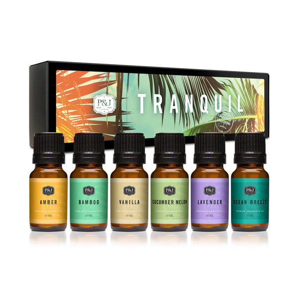 Tranquil Set of 6 Fragrance Oils 10ml