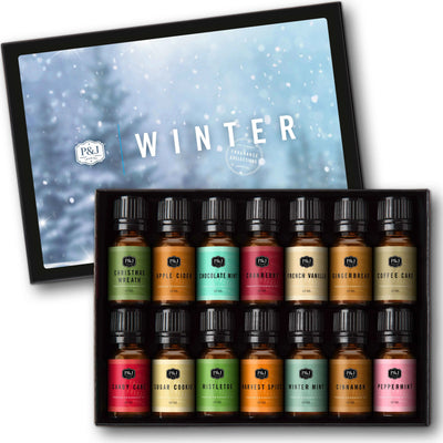 Winter Set of 14 Fragrance Oils 10ml